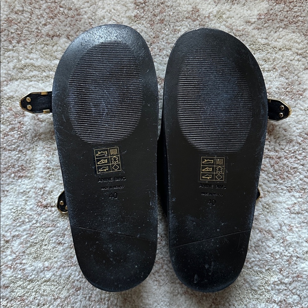 Anine Bing Waylon Slide Size 40 EUC - Picture 8 of 14